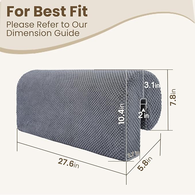 Toddler Bed Rail Bumpers - Anti-Fall | Anti-Collision | Multi-Height Compatibility | Washable Cover | Easy to Install | Fit Toddler, Loft, Bunk & Floor Bed (2.3 Ft)