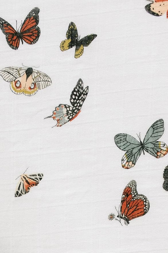 Clementine Kids Crib Sheets (Butterfly)