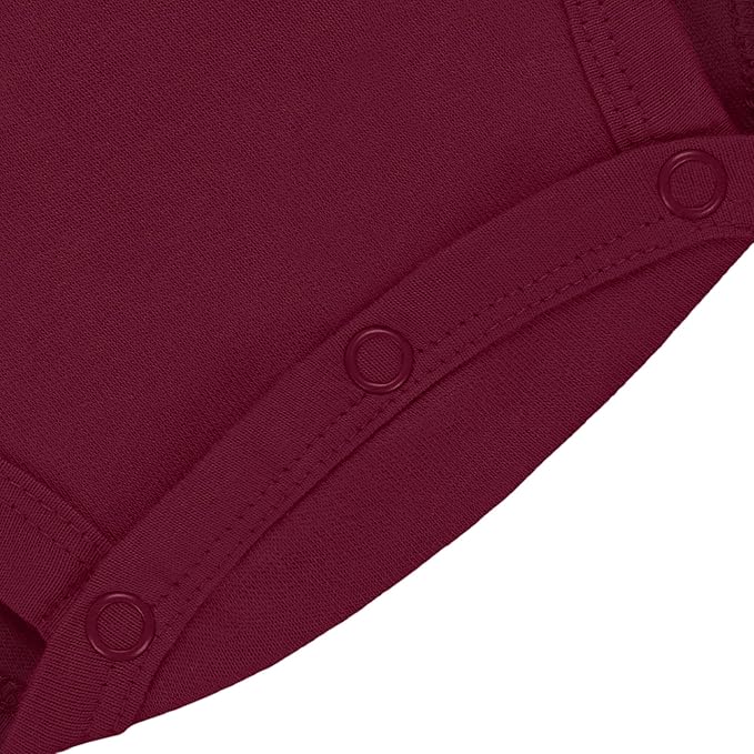 Creative Knitwear College Baby Polo Bodysuit Solid - Team Logo, Multiple Colors, for Boys & Girls (0-12 Months)