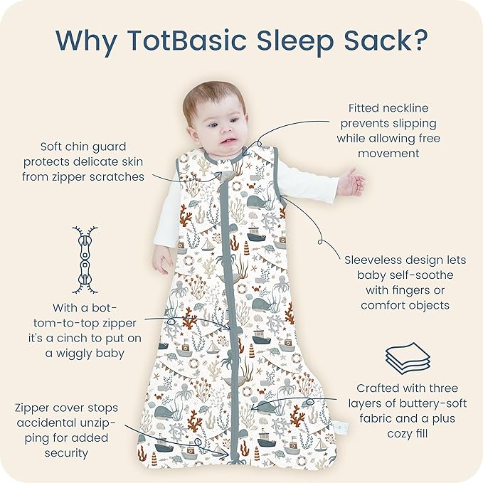 Toddler Sleep Sacks 2T-3T-4T, 0.5 TOG Light Summer Wearable Blankets, Extra Long XL Sleeping Bags, 2 Pack