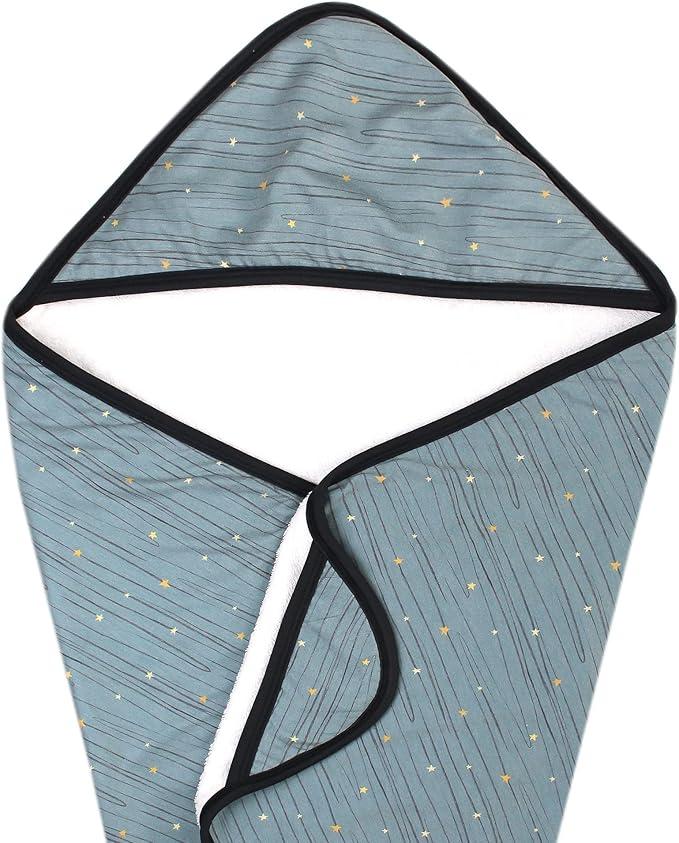 Copper Pearl Hooded Bath Towels Premium Knit/Terry Cloth Baby Towels with Hood, Pockets, and Cool Designs - Great to Gift and Make Bath Time Fun - Baby Bath Towel, Starlight
