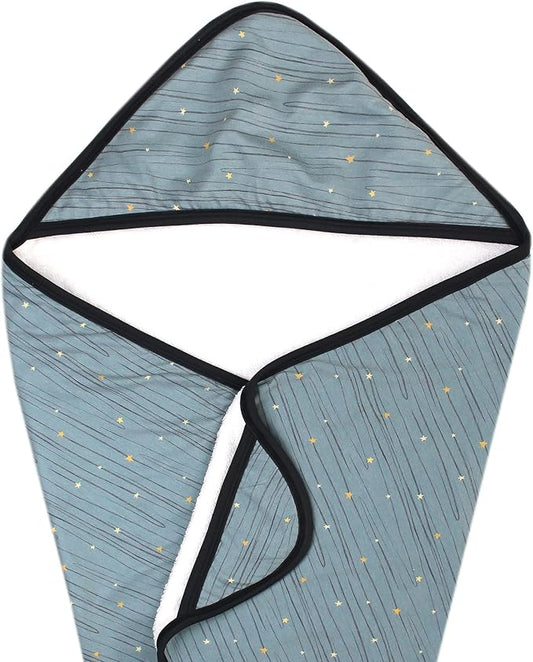 Copper Pearl Hooded Bath Towels Premium Knit/Terry Cloth Baby Towels with Hood, Pockets, and Cool Designs - Great to Gift and Make Bath Time Fun - Baby Bath Towel, Starlight