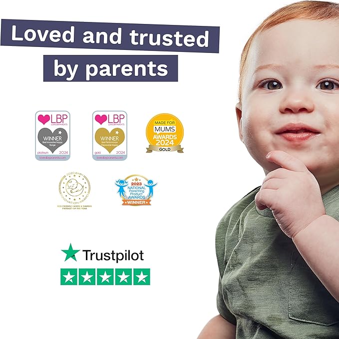 Pura Sensitive Skin Baby Diapers | Size 4 (18-31 lbs) | Hypoallergenic, Totally Chlorine Free, Fragrance Free, Up to 12-Hour Leak Protection | 6 Packs of 22 (132 Diapers)