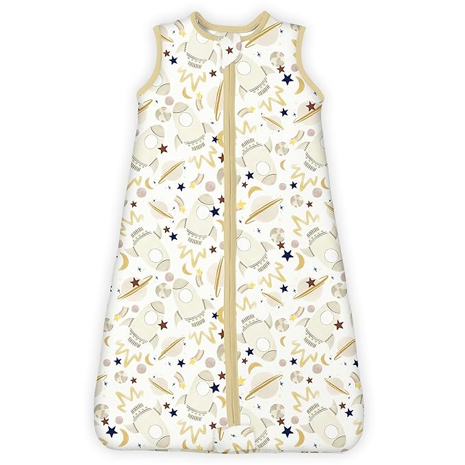 Toddler Sleep Sack 2t-3t-4t, 1.0 TOG Sleep Sack with Sleeveless, Cozy Premium Baby Wearable Blanket with 2-way Safe Zipper All Season Sleeping Bags, 1-pack