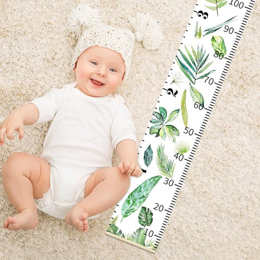 Kids Height Wall Chart Growth Chart Custom Name Child Measurement Ruler Height Tracker for Toddler, Cute Baby Shower Gift Ideas Personalized Christmas Gift Home Decor for Room Classroom Nursey Room