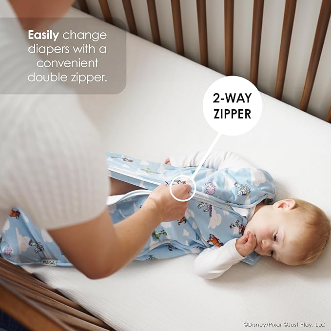 Milk Snob Disney Baby Sleeping Sack, Sleeveless Sleep Bag and Wearable Zip Up Blanket for Girl and Boy, Newborn Infant Shower
