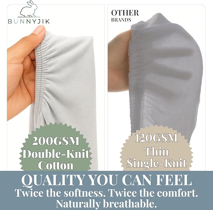 Newton Compatible Organic Bassinet Sheets, GOTS Certified Turkish Aegean Cotton, 35x19-33x20 for Maxi COSI Iora, Baby Delight, Mika Micky, Baby Bond and More Quality at First Touch - Rectangle