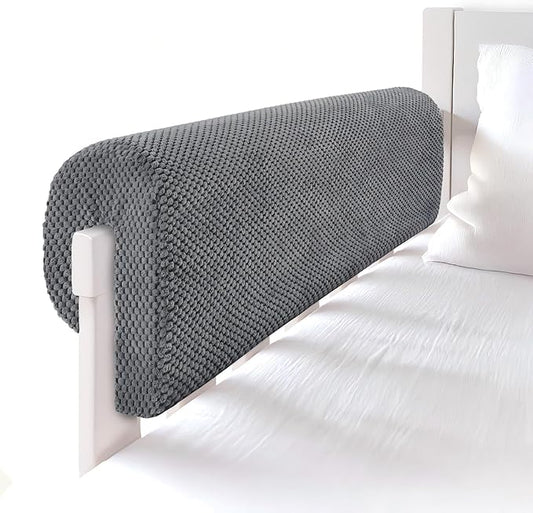 Toddler Bed Rail Bumpers - Anti-Fall | Anti-Collision | Multi-Height Compatibility | Washable Cover | Easy to Install | Fit Toddler, Loft, Bunk & Floor Bed (2.3 Ft)