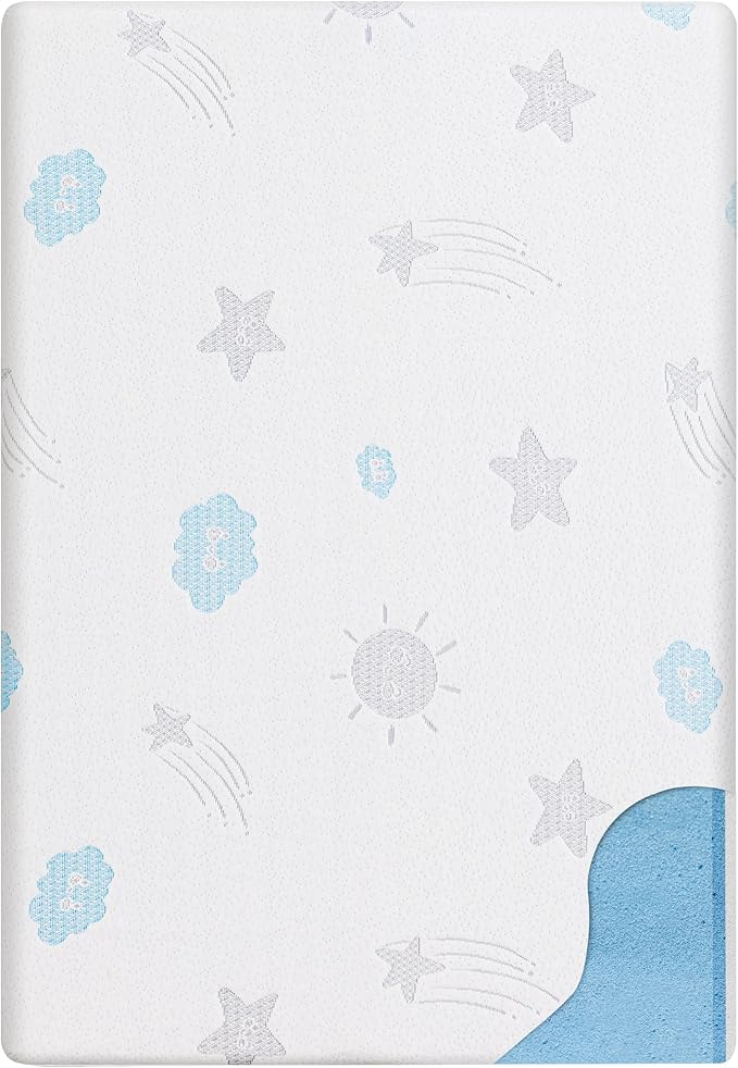 Ganondorf 38X26X1.5 Pack and Play Mattress Pack N Play Mattress Anti Slip Memory Foam Baby Mattress Pad with Removable Cover
