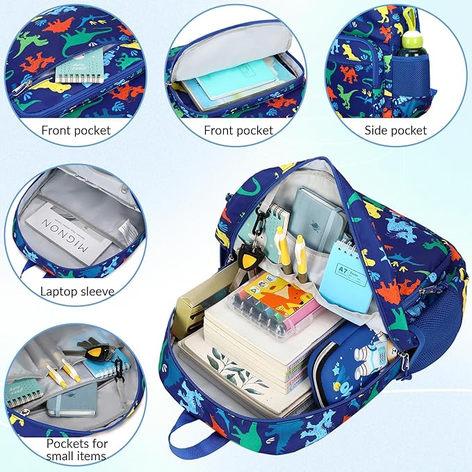mygreen Kids Backpack, Kawaii Girls Backpack for School
