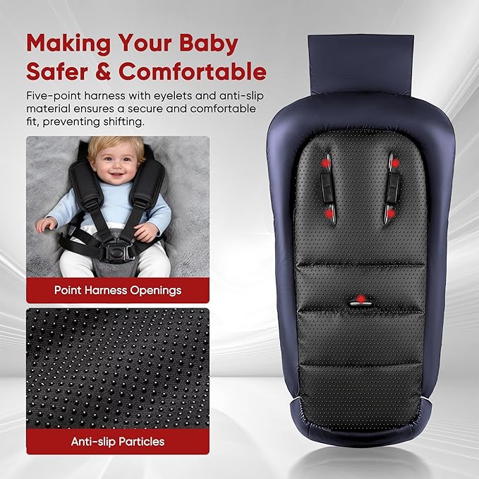 Universal Stroller Blanket & Stroller Footmuff,Water-Repellent Bunting Bag for Babies,Toddlers and Kids,Zipper Footmuff for Stroller,Stroller Winter Cover Warm Baby Sleeping Bag