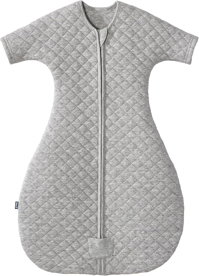 HALO Easy Transition Sleepsack Wearable Blanket, TOG 1.5, Heather Grey, Medium