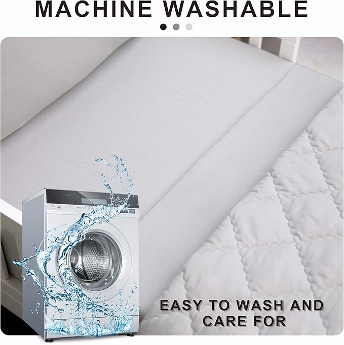 FLXXIE 4 Pieces Toddler Bedding Set, Soft and Breathable Microfiber Crib Sheet Set, Includes Quilted Comforter, Flat Top Sheet, Fitted Sheet, Envelope Pillow Case for Boys and Girls, Light Grey