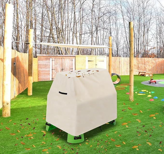 Kids Water Table Cover Fit Rain Showers Splash Pond Water Table,Waterproof Dust Proof Anti-UV Outdoor Toys Cover-Cover only