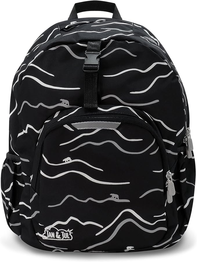 JAN & JUL Little Xplorers Kids' Backpack (Bear Mountain, One Size)