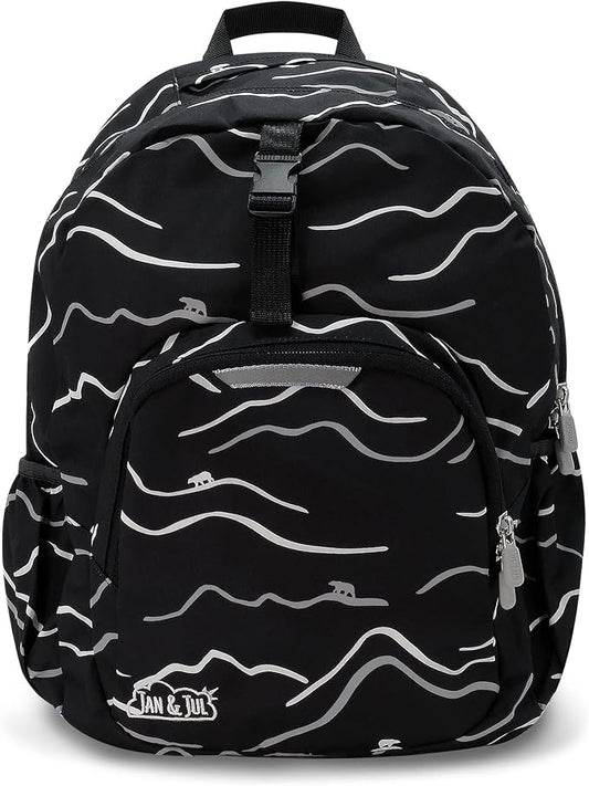 JAN & JUL Little Xplorers Kids' Backpack (Bear Mountain, One Size)