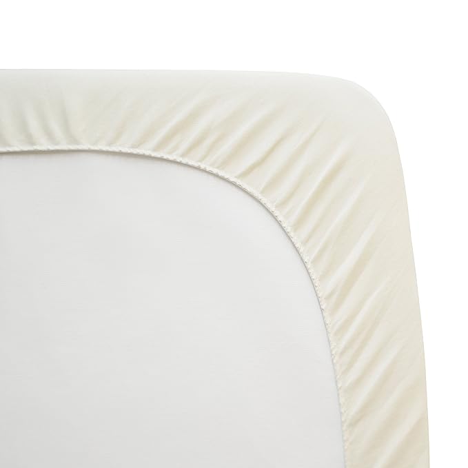 American Baby Company 2 Pack Waterproof Crib and Toddler Mattress Protector, Quilted Fitted Protector Pad Cover Made with Organic Cotton Top Layer, 52“ x 28"