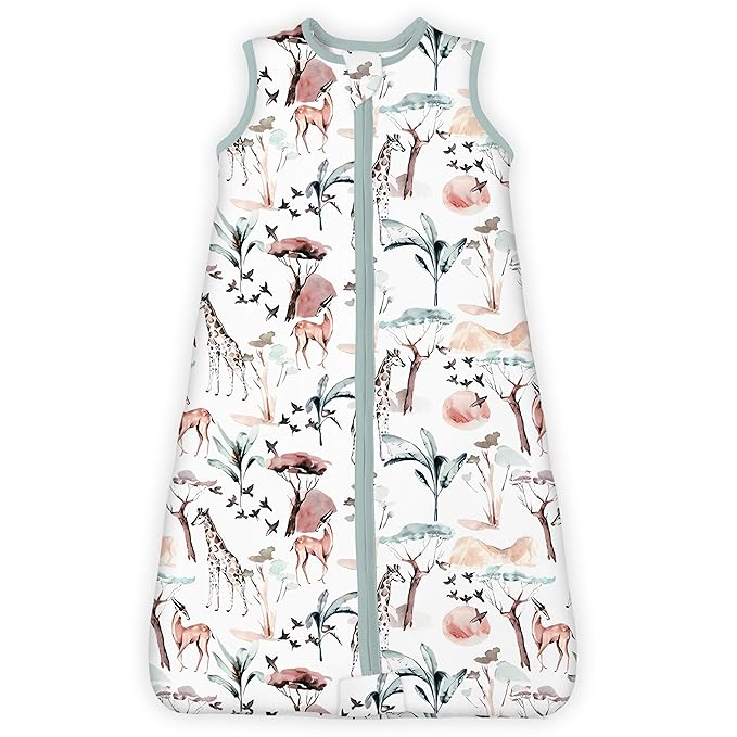Toddler Sleep Sack 2t-3t-4t, 1.0 TOG Sleep Sack with Sleeveless, Cozy Premium Baby Wearable Blanket with 2-way Safe Zipper All Season Sleeping Bags, 1-pack