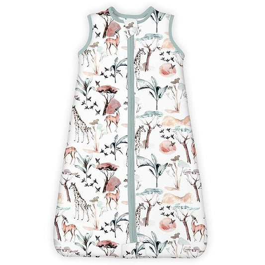 Toddler Sleep Sack 2t-3t-4t, 1.0 TOG Sleep Sack with Sleeveless, Cozy Premium Baby Wearable Blanket with 2-way Safe Zipper All Season Sleeping Bags, 1-pack