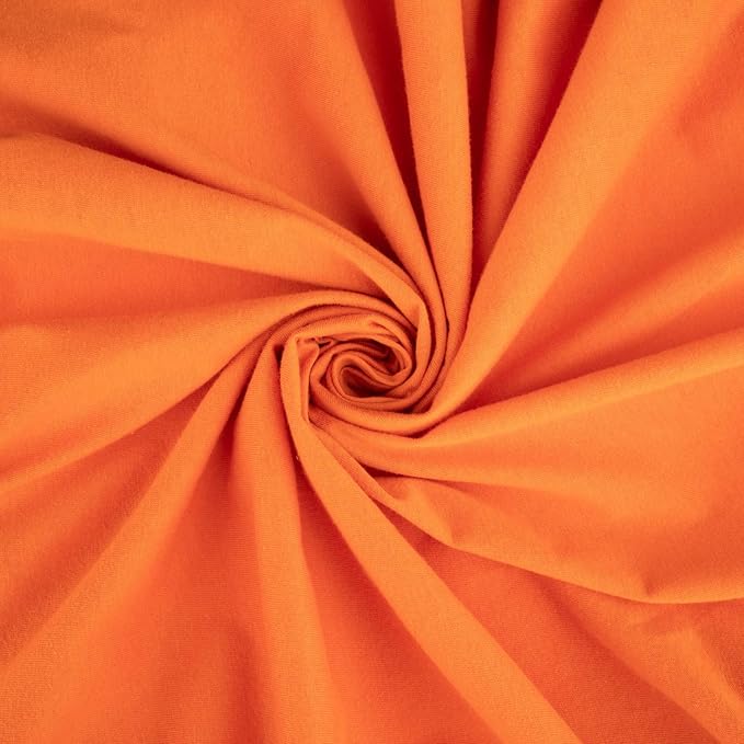 SheetWorld Fitted Baby Bassinet Sheet fits Dream On Me Traveler Portable Bassinet 19 x 32, 100% Cotton Jersey, Hypoallergenic, Butter Soft, Burnt Orange, Made in USA