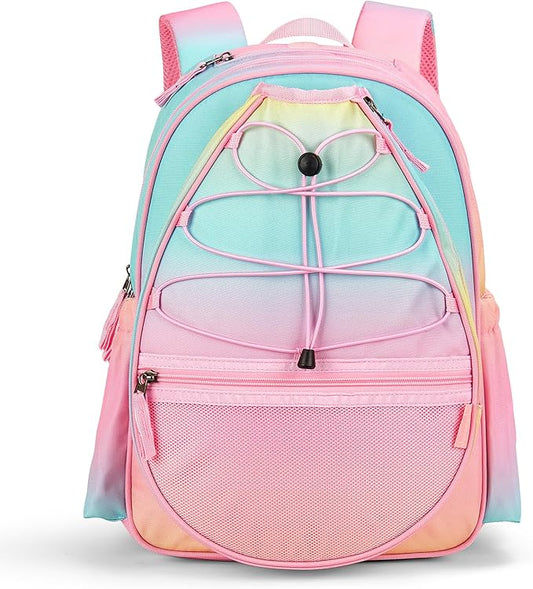 Choco Mocha Kids Tennis Bag Kids Tennis Backpack Youth & Junior Tennis Bag 16 Inch