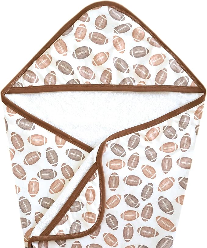 Copper Pearl Hooded Bath Towels Premium Knit/Terry Cloth Baby Towels with Hood, Pockets, and Cool Designs - Great to Gift and Make Bath Time Fun - Baby Bath Towel, Blitz