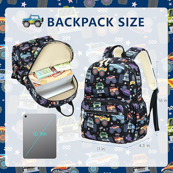 CAMTOP Kids Backpack Preschool Kindergarten Bookbag Toddler School Bag for Boys and Girls | Preschool, Kindergarten, Bookbag, Toddler