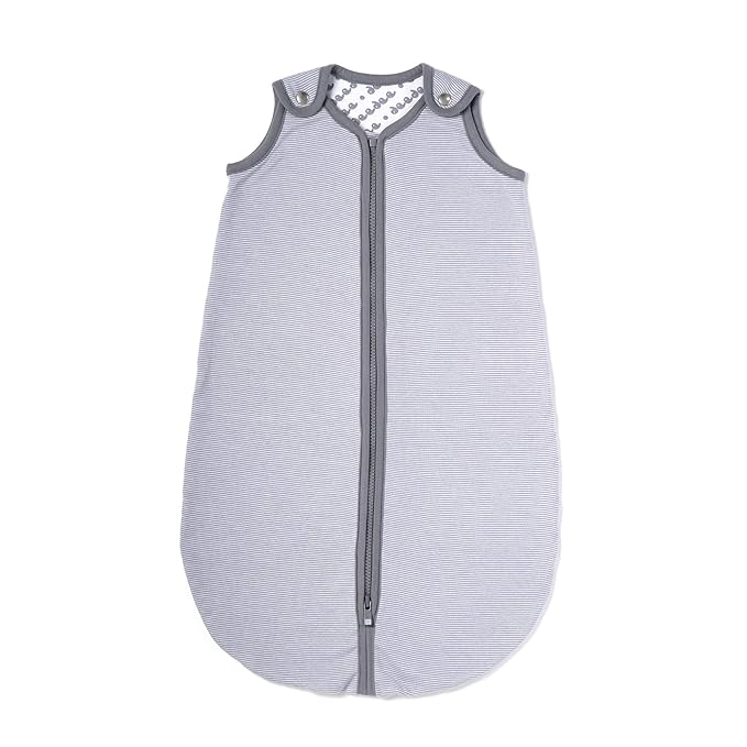 Baby Deedee Wearable Blanket Baby and Toddler Sleeping Sack, Baby Sleeping Bag, Sleep Nest Lite, Gray Stripes, Large (18-36 Months)