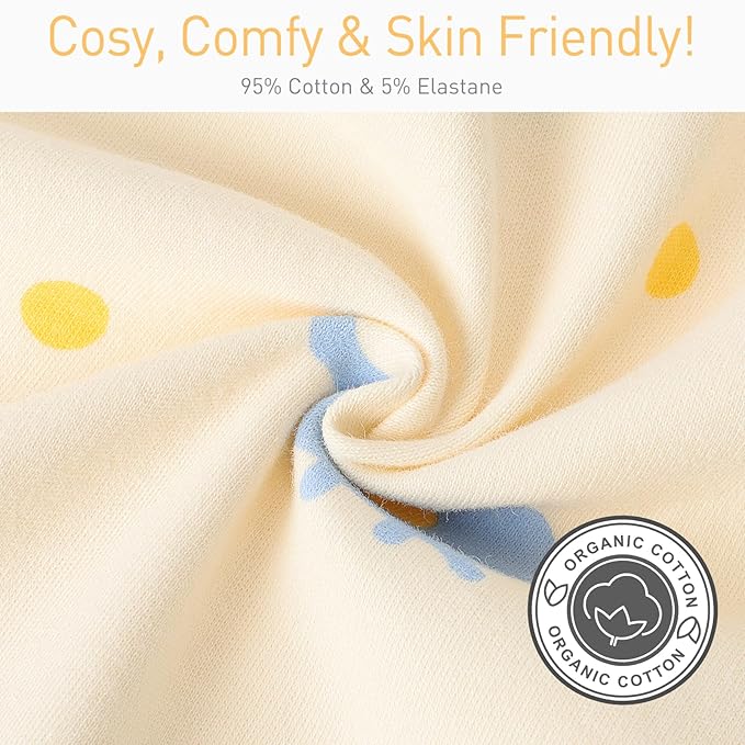 2 Pack Transitional Swaddle Sack with Arms Up & Sleeves, Mitten Cuffs, 2-Way Zipper, Sleep Sacks Blanket for Newborns - Calms Startle Reflex, Newborns Baby Boys & Girls Sleep Bag