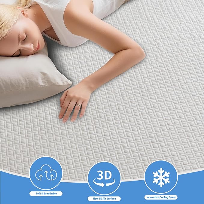Premium Bamboo Mattress Protector – Twin Size, Waterproof, & Ultra Soft Breathable Noiseless Washable Bed Mattress Cover for Comfort & Protection MC01TWIN-L