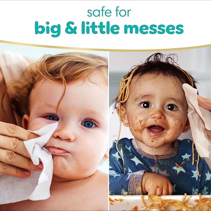 Pampers Sensitive Baby Wipes, Water Based, Hypoallergenic and Unscented, 1 Flip-Top (56 Wipes Total)