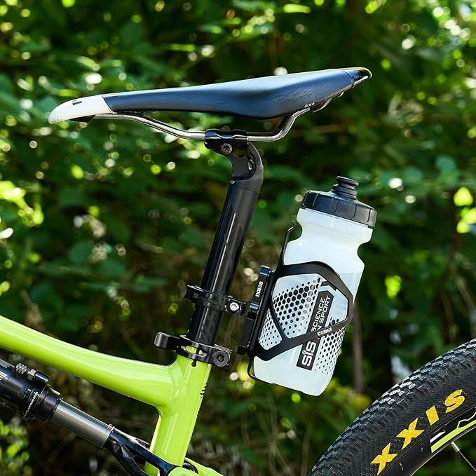 Corki Cycles Bike Water Bottle Holder Adapter Mount on Handlebar and Seatpost for Mountain Road E-Bike Gravel Bicycle Aluminum Alloy