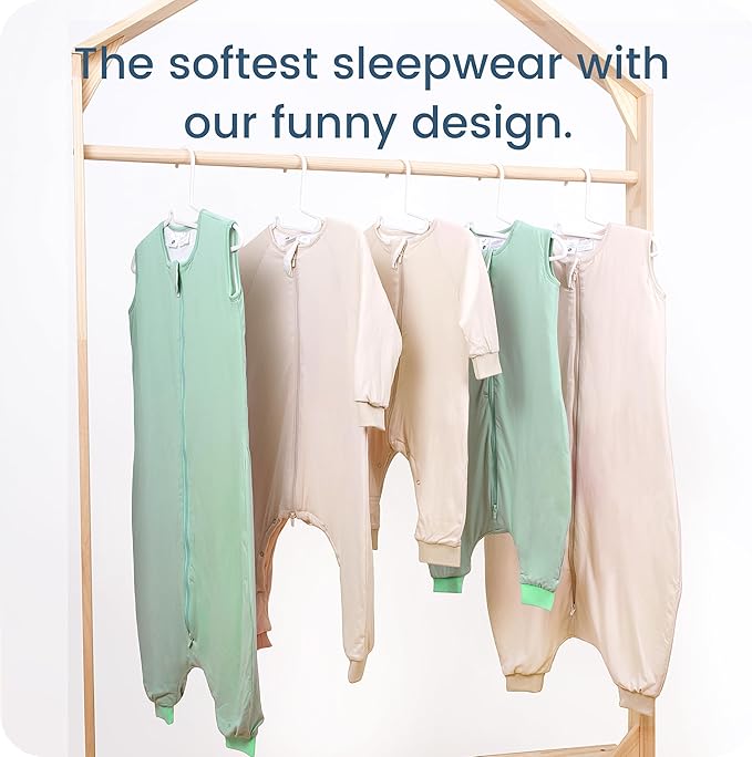 Toddler Sleep Sack with Feet, 1.0 TOG Baby Sleeping Bag with Legs, Oversized Wearable Blanket for 2T, 3T, 4T Walkers