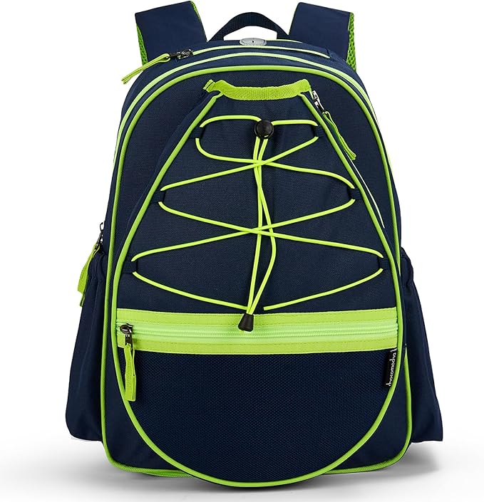 Choco Mocha Kids Tennis Bag Kids Tennis Backpack Youth & Junior Tennis Bag 16 Inch
