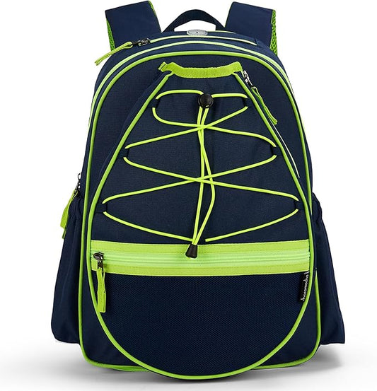 Choco Mocha Kids Tennis Bag Kids Tennis Backpack Youth & Junior Tennis Bag 16 Inch
