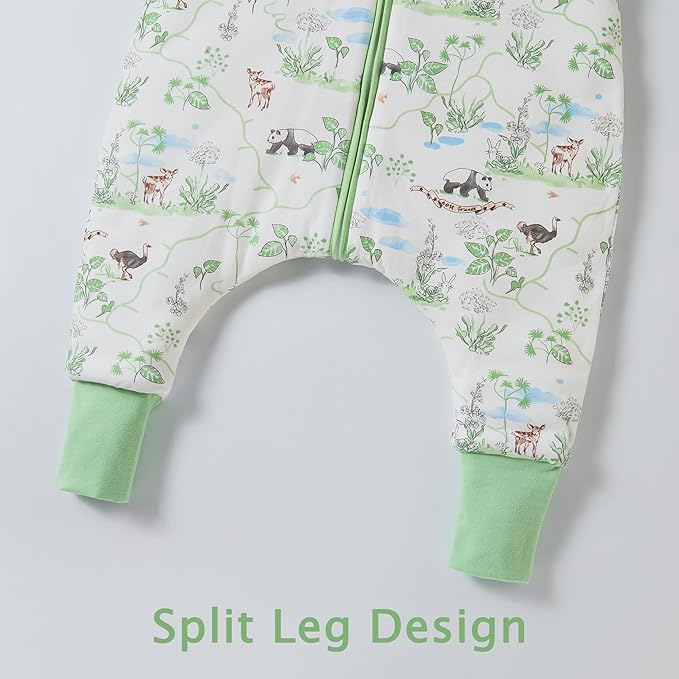 2.5 Tog Winter Sleep Sack with Feet for Baby/Toddler, Sleeping Bag with Legs & Detachable Sleeves