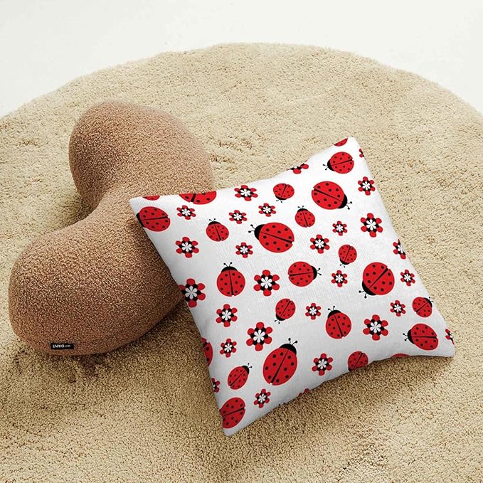 Custom Ladybug Nursery Bedding Set – Personalized Name 3-Piece Crib Set for Baby Girls, Soft Blanket, Fitted Sheet & Pillowcase – Shower Gift for Baby & Nursery Decor