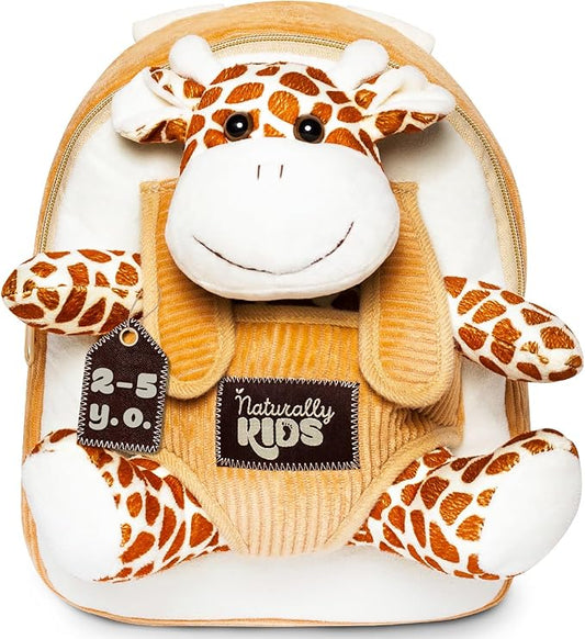 Giraffe Backpack, Giraffe Toys for Kids 3-5, Toddler Stuffed Animal Gifts for 2 3 4 5 Year Old Girl Boy