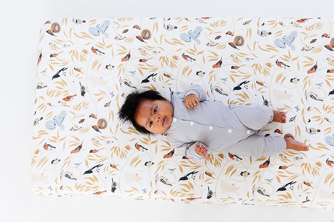 Clementine Kids Crib Sheets (for The Birds)