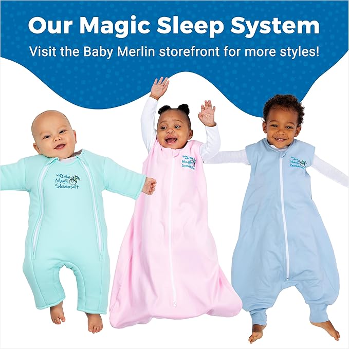 Magic Sleepsuit Baby Merlin's Microfleece Baby Swaddle Transition Product