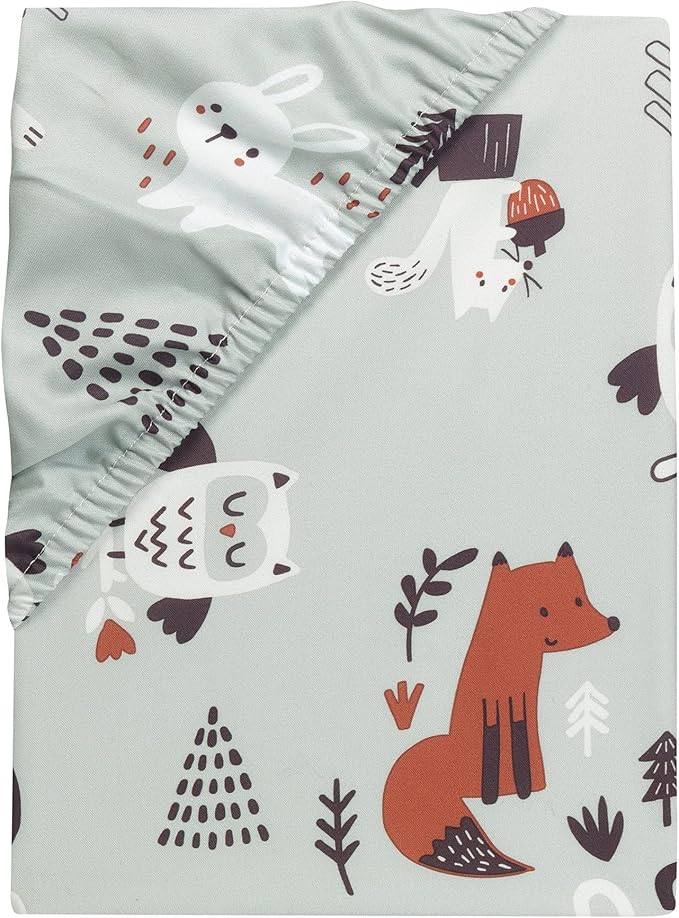 Bedtime Originals Animal Alphabet 3-Piece Infant Nursery Baby Crib Bedding Set
