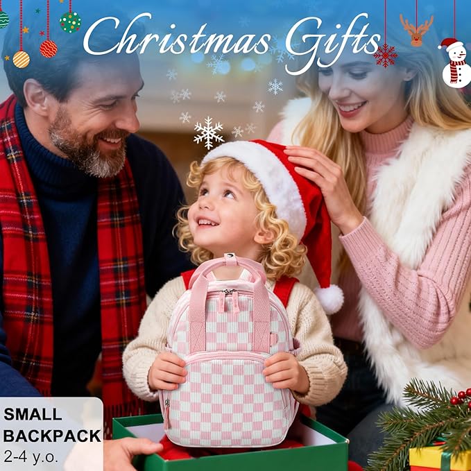Bluboon Toddler Backpack for Girls Boys 2-4 Cute 12" Preschool Kindergarten Backpacks Kids Daycare Bags School Travel