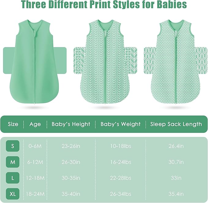 SWEET DOLPHIN Baby Sleep Sack - 100% Cotton
