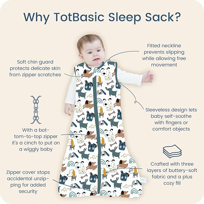 Toddler Sleep Sacks 2T-3T-4T, 0.5 TOG Light Summer Wearable Blankets, Extra Long XL Sleeping Bags, 2 Pack