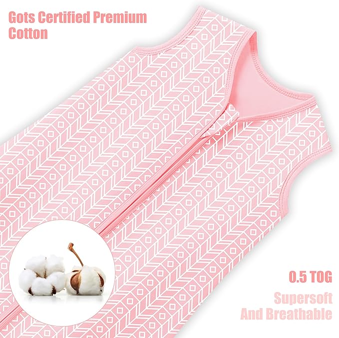 SWEET DOLPHIN Baby Sleep Sack - 100% Cotton