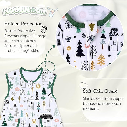 Toddler Sleep Sacks Sleep Sack 3T 4T 5T with legs Cozy comfy Baby Warable Blanket with 2-Way Zipper (3T-5T)