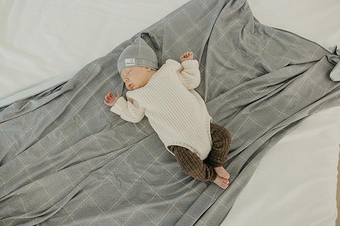 Copper Pearl Baby Swaddle Blanket - Premium Knit Baby Blanket, Large Soft Stretchy Receiving Blankets for Baby Boy and Girl, Swaddles for Newborn, Infant, and Toddler (Dakota)