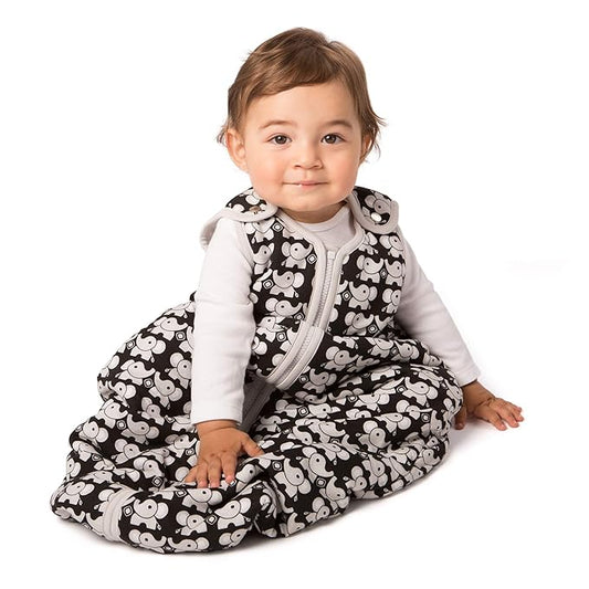 Baby Deedee Sleeping Sack, Baby Wearable Blanket Sleeping Bag, Sleep Nest Tee, Infants and Toddlers, Lucky Trunks, Large (18-36 Months)