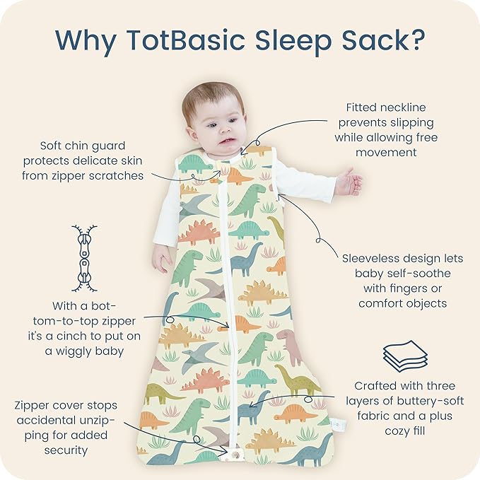 Toddler Sleep Sacks 2T-3T-4T, 0.5 TOG Light Summer Wearable Blankets, Extra Long XL Sleeping Bags, 2 Pack