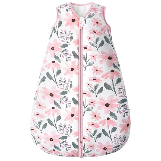 Yoofoss Baby Sleep Sack 18-24 Months, TOG 2.5 Baby Wearable Blanket with 2-Way Zipper, 100% Organic Cotton Fabric Winter Newborn Sleeping Sack, Warm Soft Comfy(X-Large)